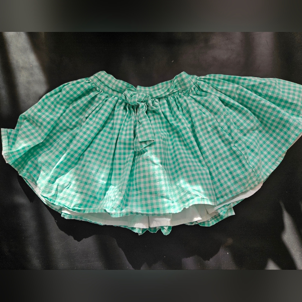 4t carter's gingham skirt